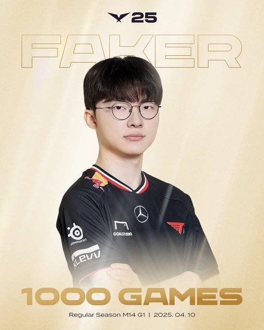 竞技宝JJB电竞传奇再续写Faker成LCK史上首位千场选手(图1)